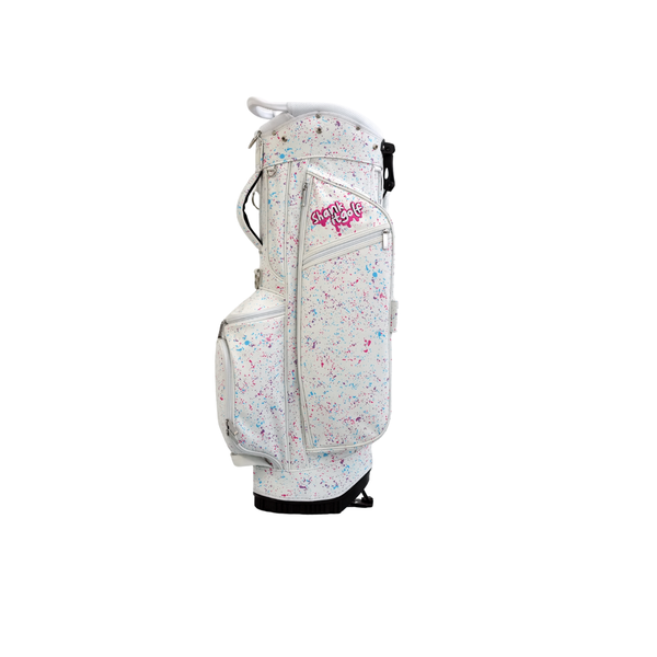 White Splatter Bag