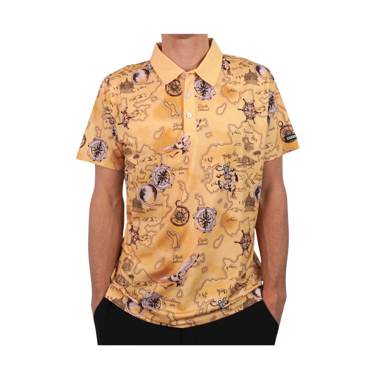 Pirate Map Polo