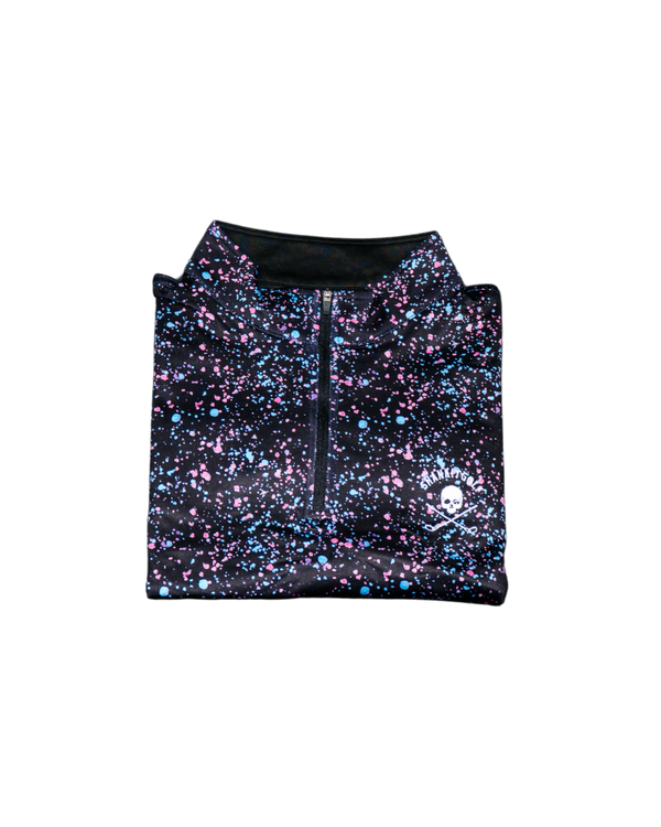 Paint Splatter Quarter Zip