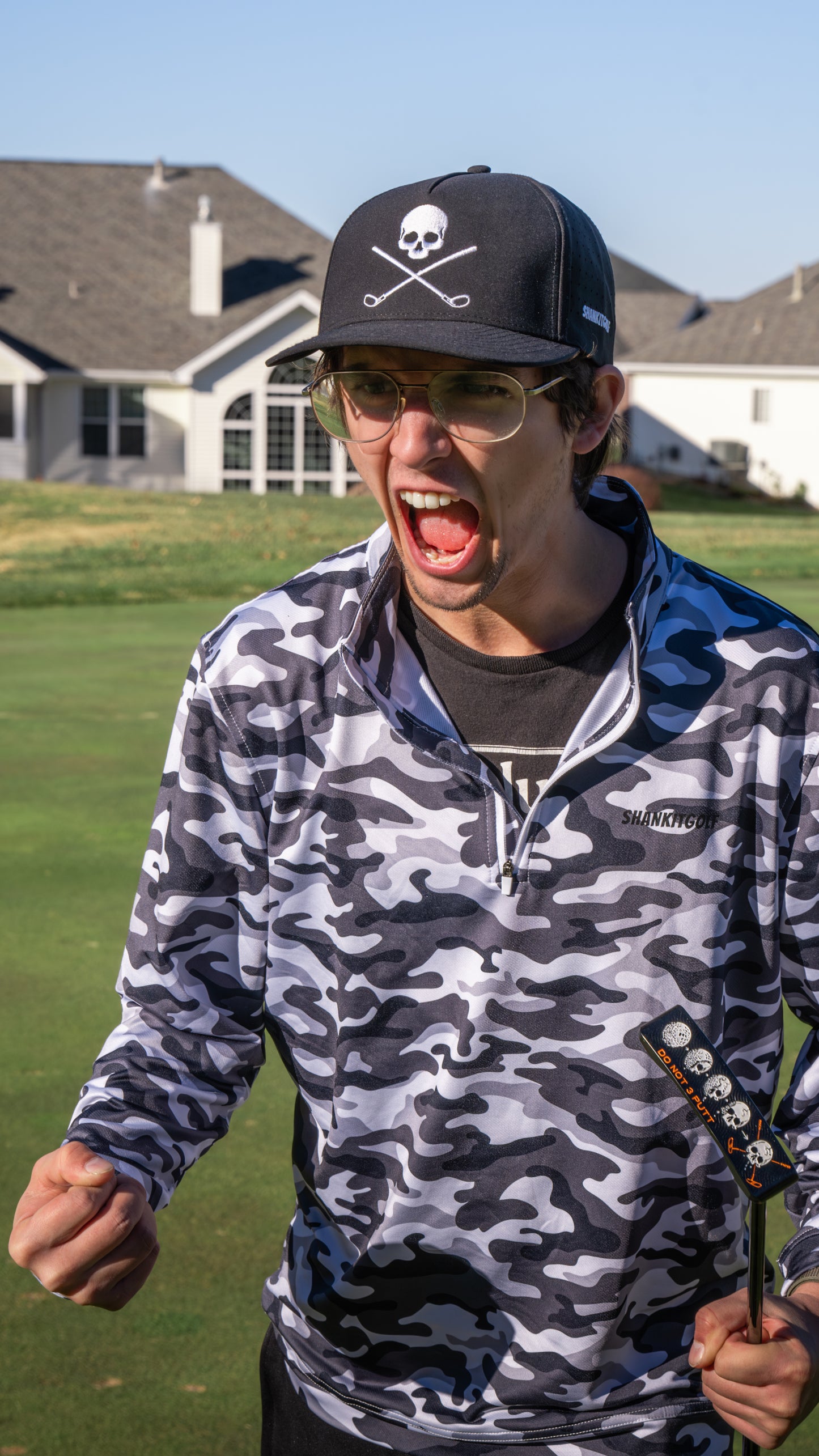 Shankitgolf Skull Blade Putter