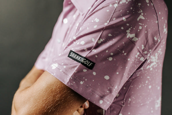 Purple Paint Polo