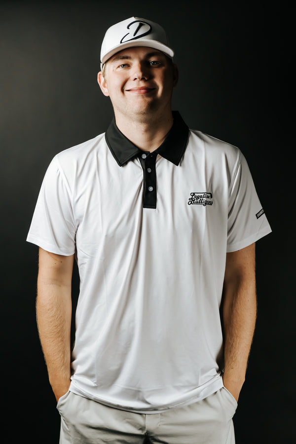 Legalize Mulligans White Polo