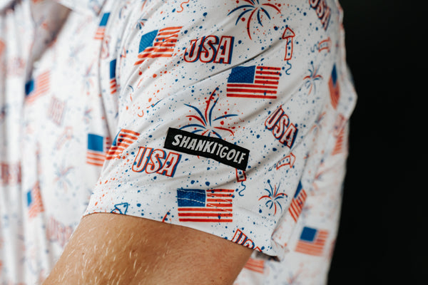 Firework Splatter Polo