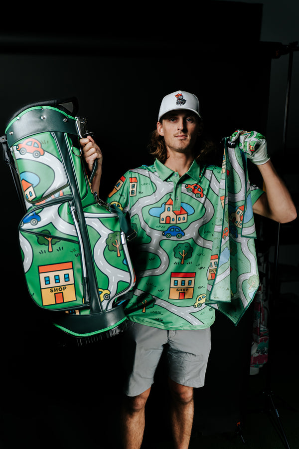 The Car Map Golf Bag
