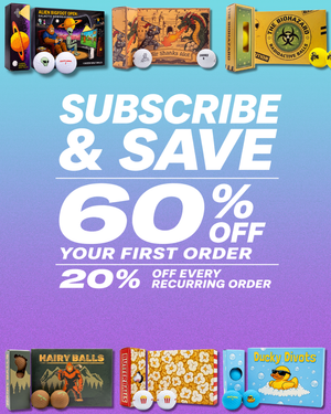 Subscribe & Save golf balls