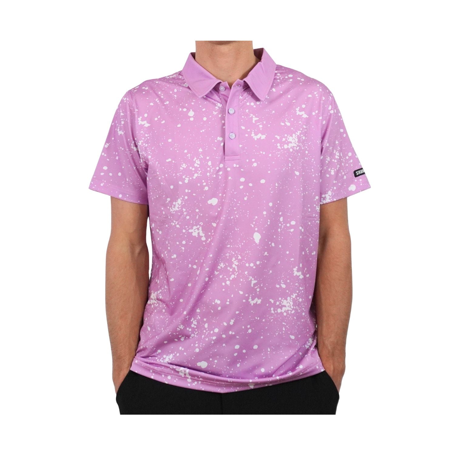 Purple Paint Polo