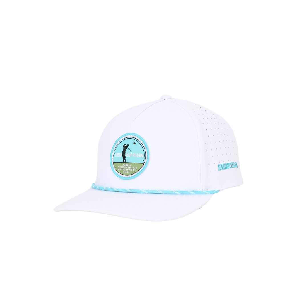 Lip Pillow Circle Patch Hat