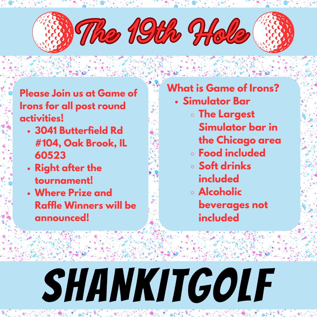 2025 SHANKITGOLF TOURNAMENT