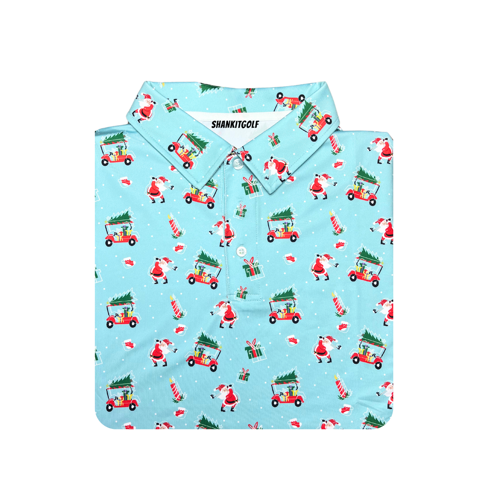 Golfing Santa Polo