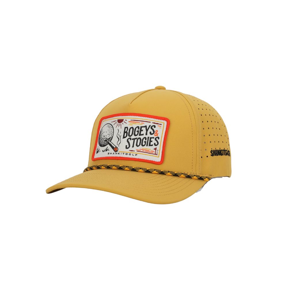 Bogeys & Stogies Mustard Golf Hat