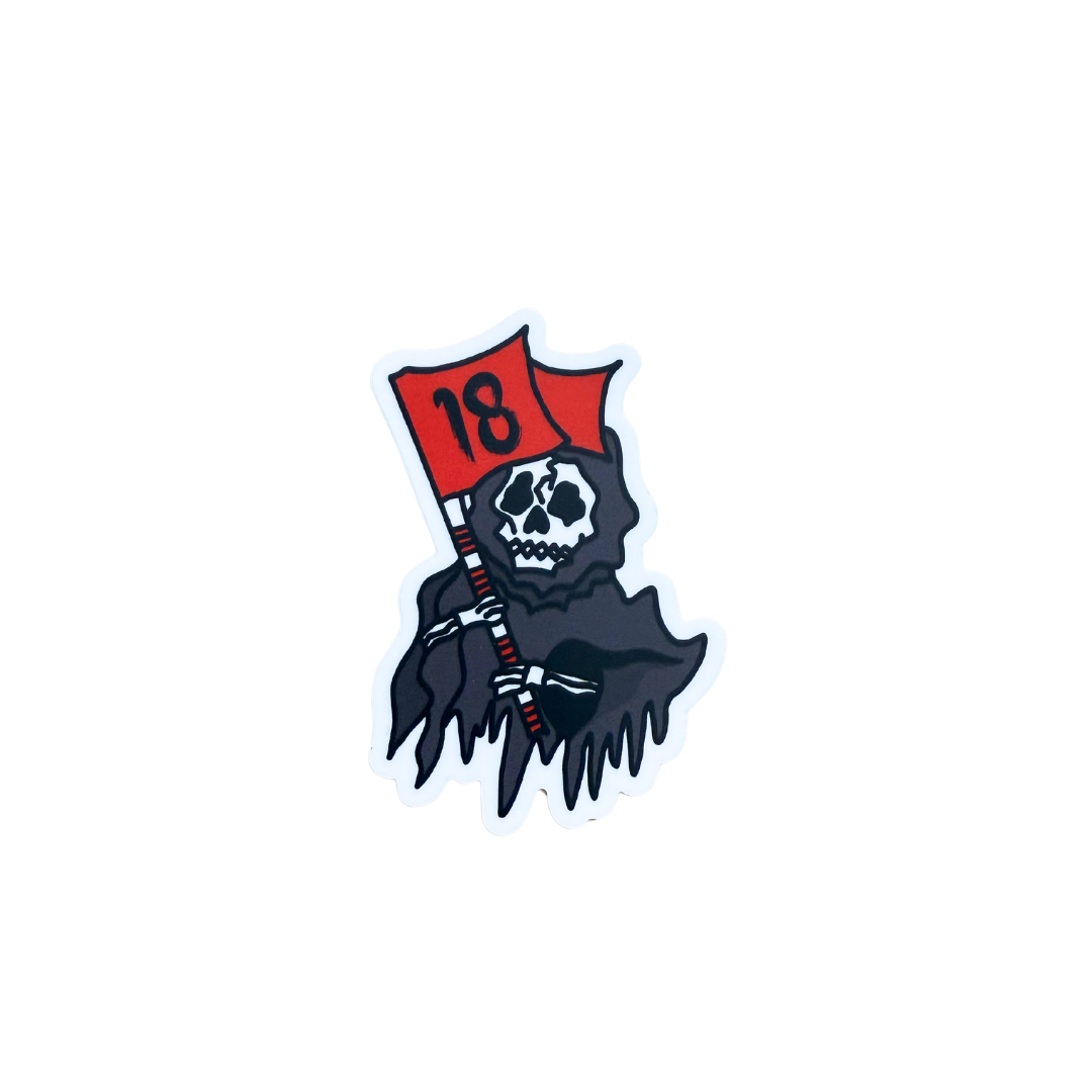 Deathly Shanker Sticker