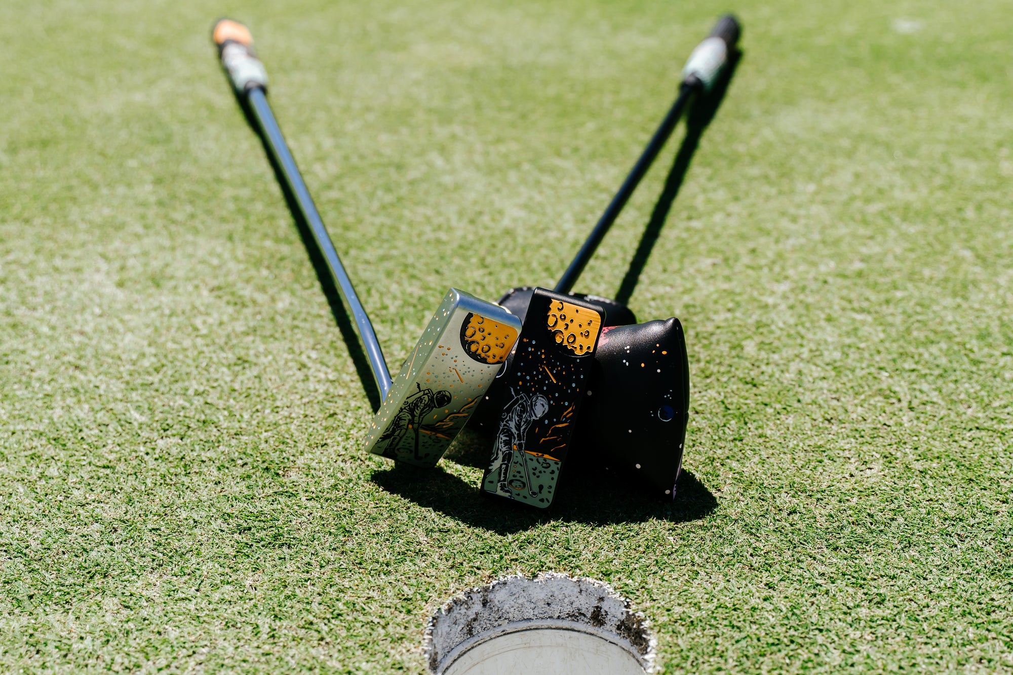 Moon Man Silver Doublewide Blade Putter Limited Edition