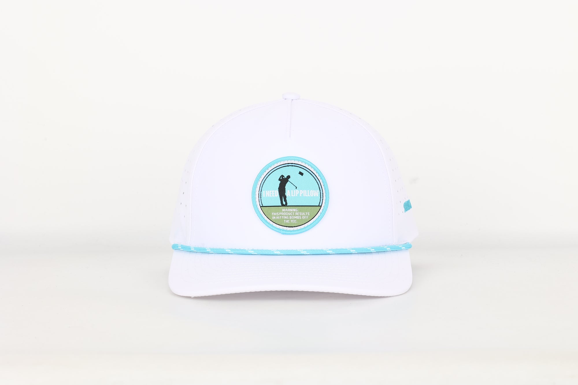 Lip Pillow Circle Patch Hat
