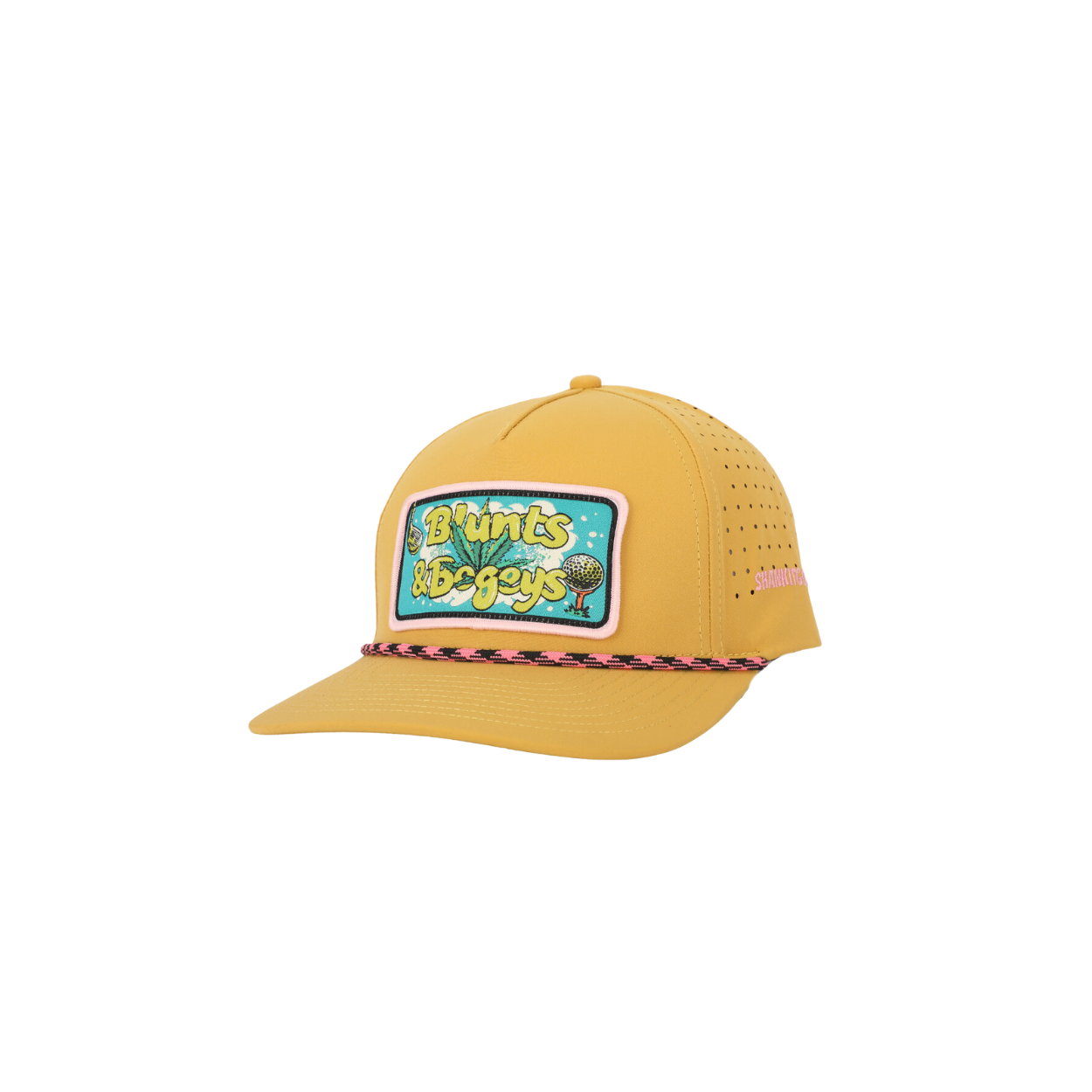 Electric Lettuce Mustard Patch Golf Hat