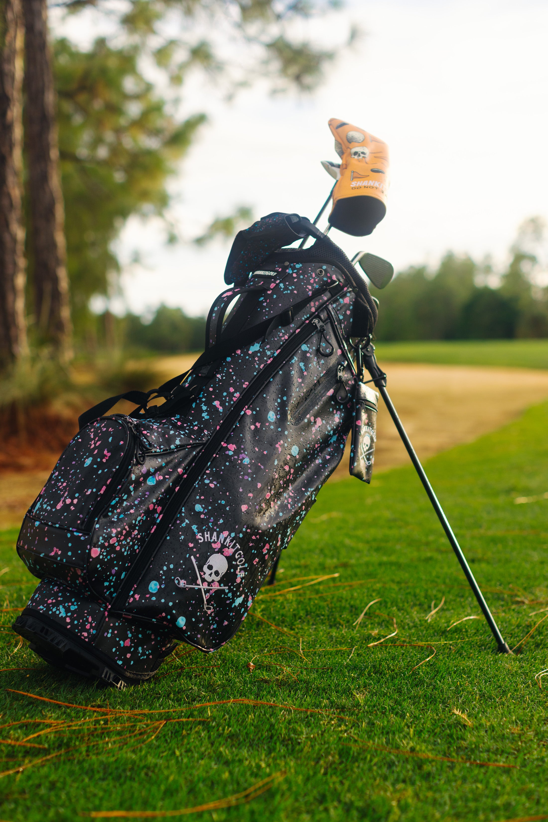 Paint Splatter Golf Bag