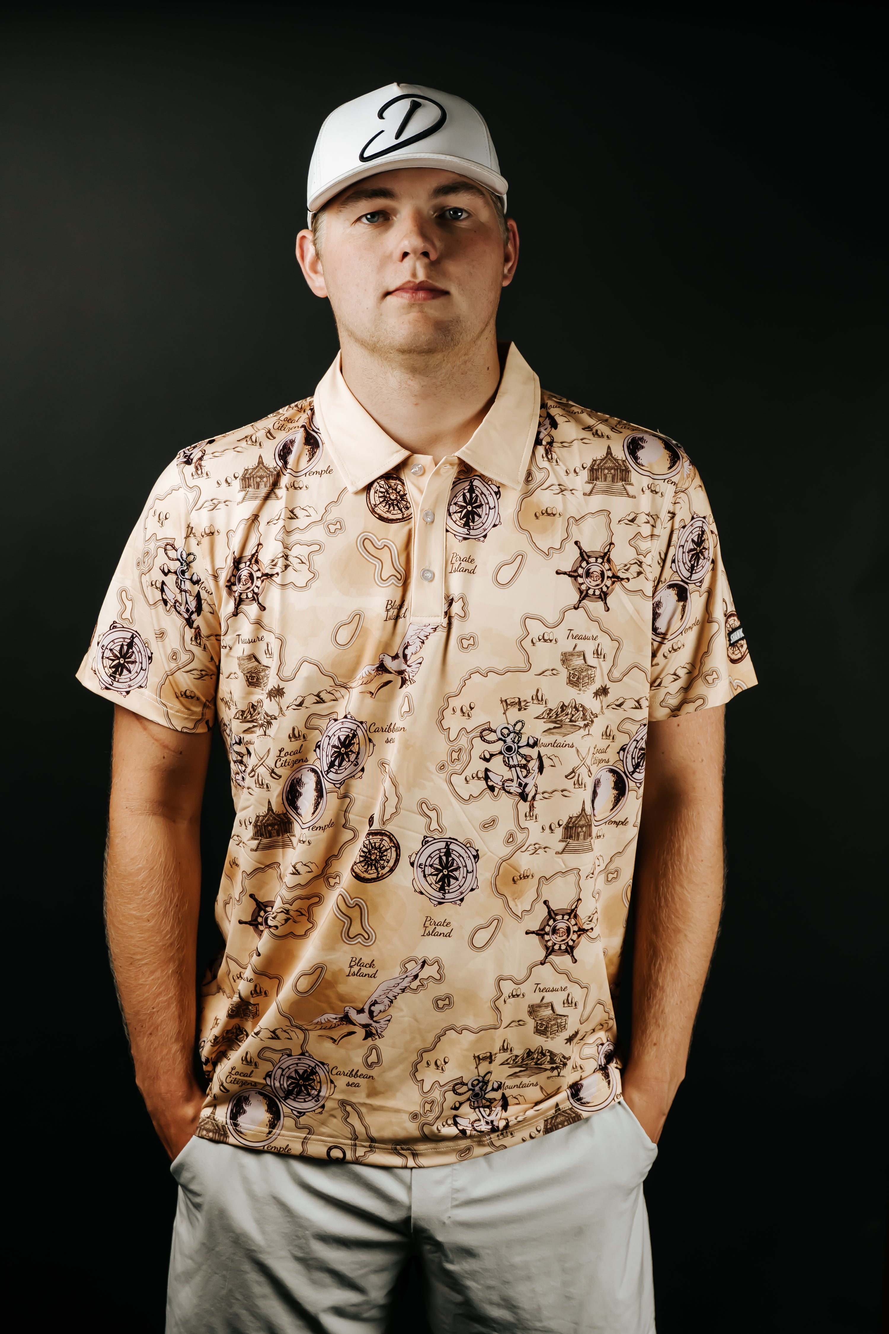 Pirate Map Polo