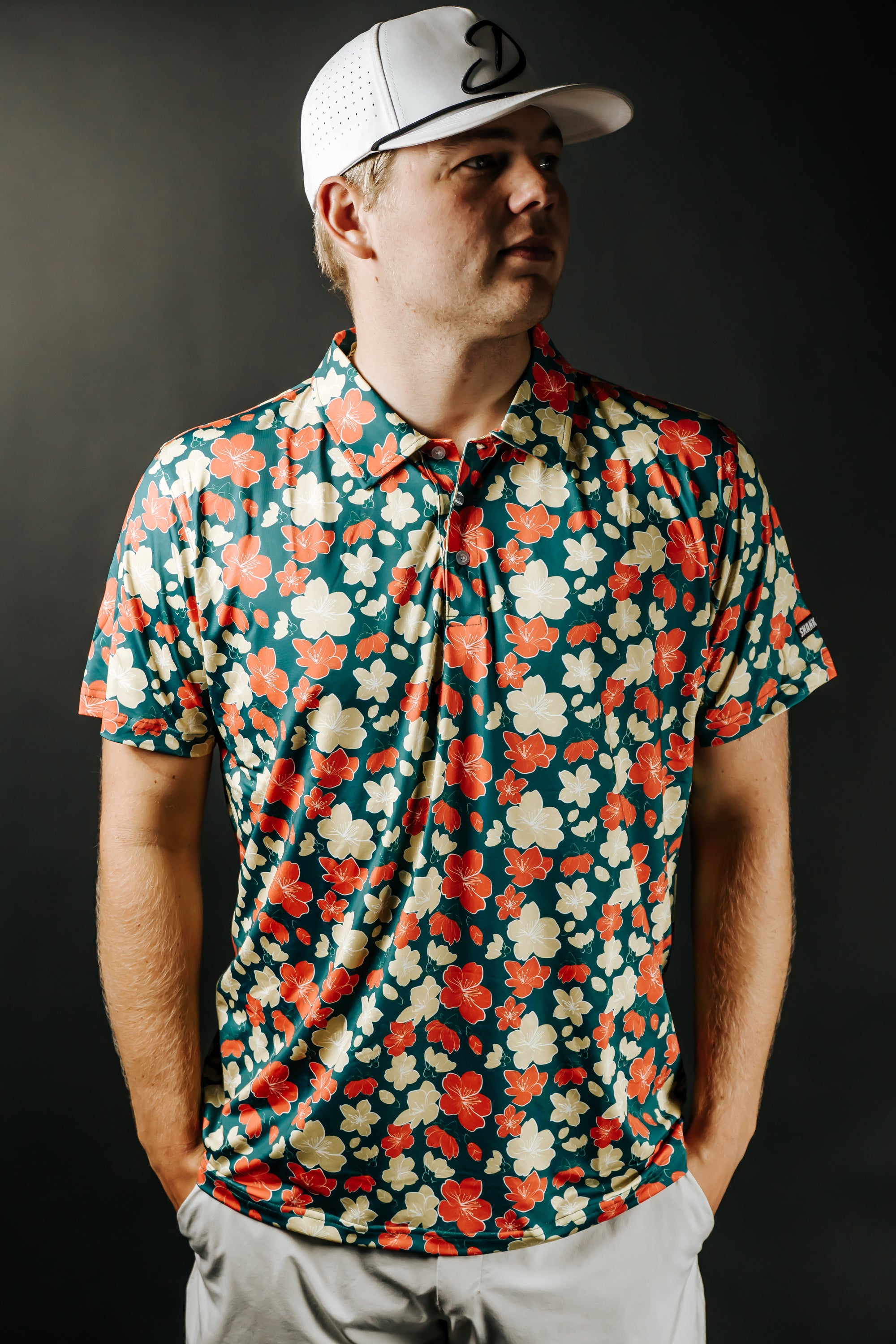 Azalea Green Polo