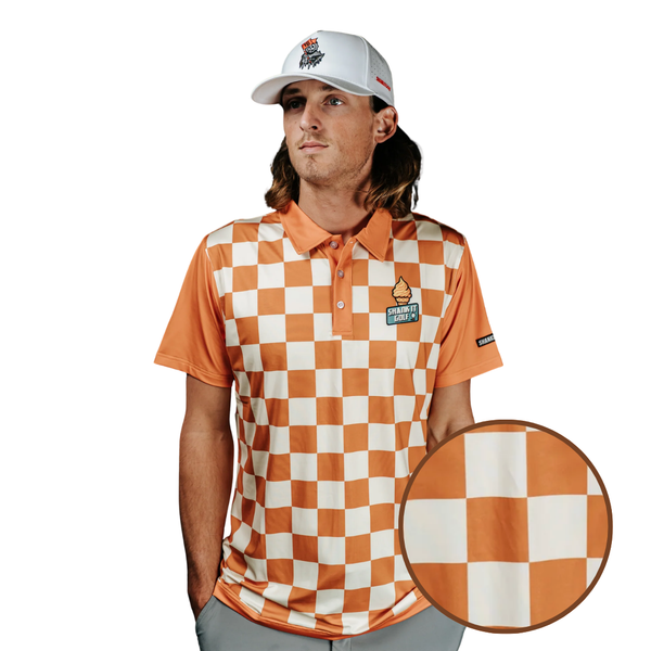 Orange Creamsicle Polo