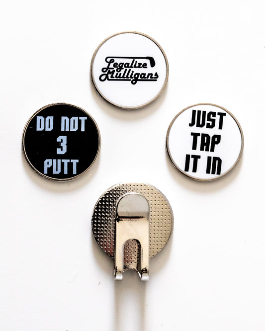 Ball Marker Set With Clip