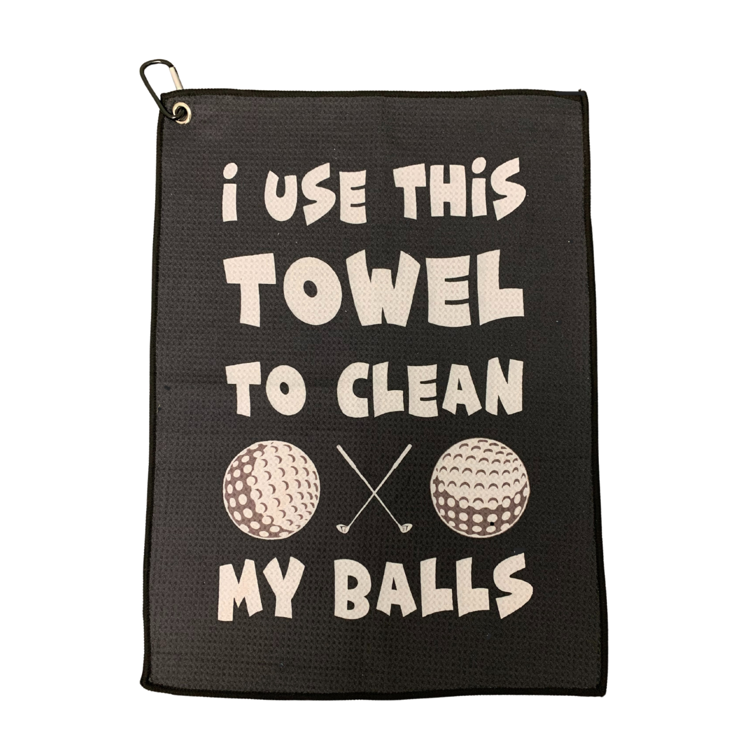 Clean My Balls Golf Towel Funny Gag Gift