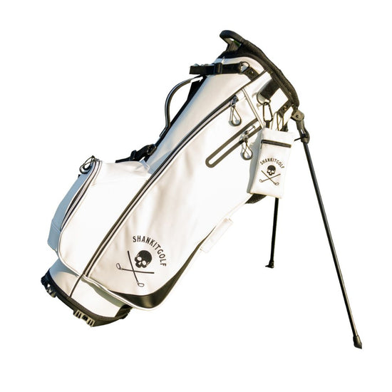 Shankitgolf White Golf Bag Shank it Golf