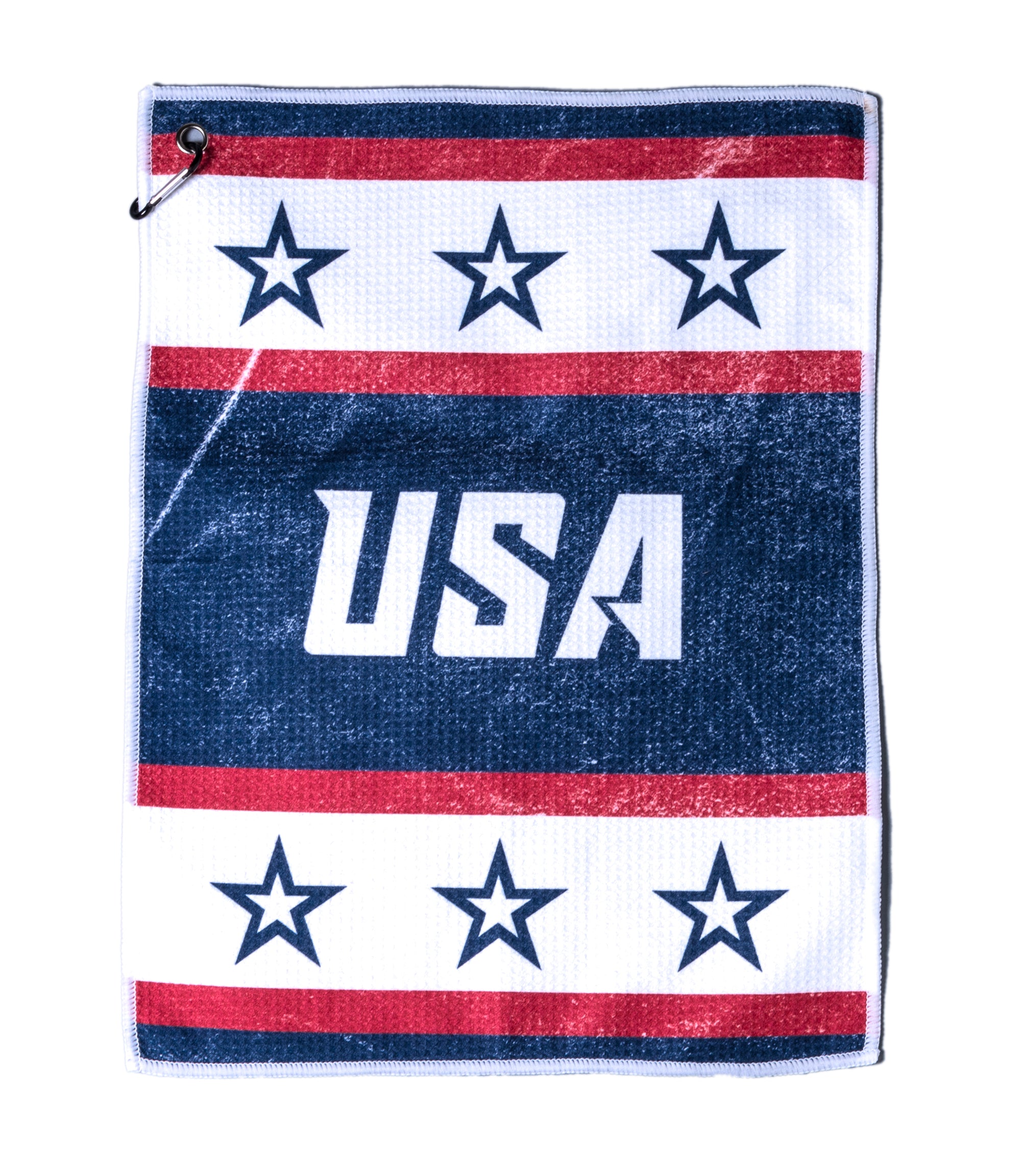 USA Waffle Golf Towel